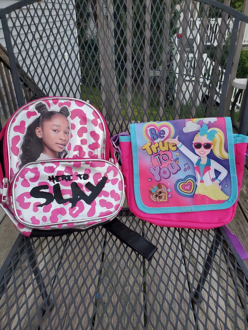 Nickelodeon Star Bundle! That Girl Lay Lay Mini Backpack & JoJo Siwa Bag Set